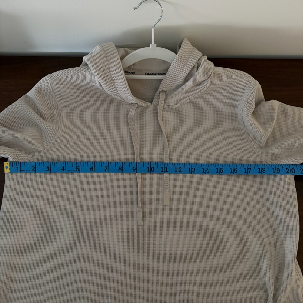 Calvin Klein Performance Stretch Waffle Hoodie~ size M - Picture 9 of 11